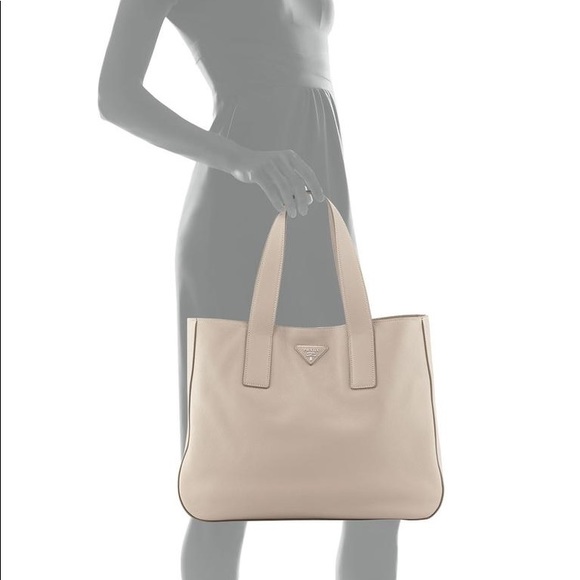 Prada Vitello Daino Leather Tote - Picture 8 of 12